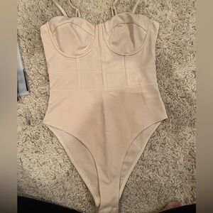 Corset type bodysuit